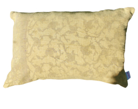 Vintage Kantha kussen 50x70  yellow