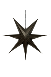 Decoration star 3D XL Black