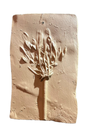 Botanisch wandornament 014 kleur Silent Cinnamon LABpaint 25