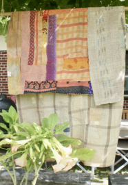Vintage Kantha Quilt multicolor