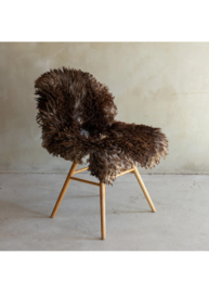 Krul/Berg schapenvacht 100 × 60 cm | Unieke schapenvacht