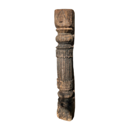 Oude Indiase Pilaar – Authentiek Vintage Decoratieobject