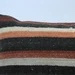 Vintage Kilim kussen 50x70 stripe orange brown