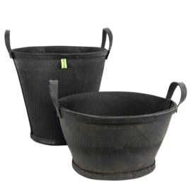 Stoere plantenmanden set van 2 stuks