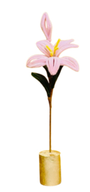 Decoratie Bloem roze lelie