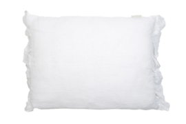 Kussen Linnen Quirine Pure white 50x40 cm
