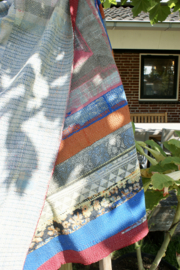 Vintage Kantha Quilt multicolor