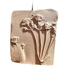 Botanisch wandornament 016 kleur Silent Cinnamon LABpaint 25