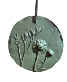 Botanisch wandornament 023 kleur Intensive Moss LABpaint 76
