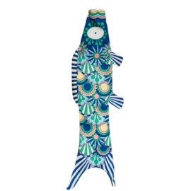 Japanse Karpervlag M Tropisch marineblauw koinobori