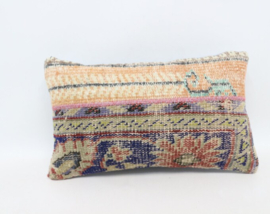 Vintage Kilim kussen 50x30 multicolor