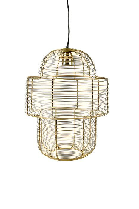 Hanglamp Wire M  Gold