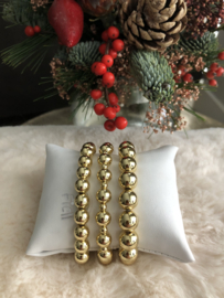 Armbanden set Exclusieve vergulde goldcolour kralen