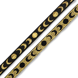 Tekstlint Moon goldcoloured 1 meter