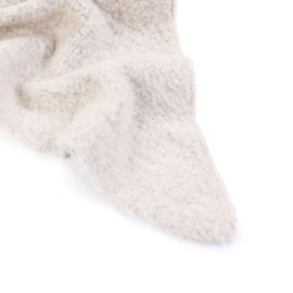 Warme wintersjaal crème