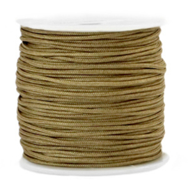 Macramé draad 1.5mm Incense brown 1  meter 67421