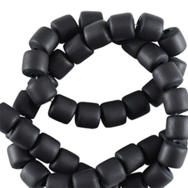 Polymeer kraal 6mm Black 50 st.