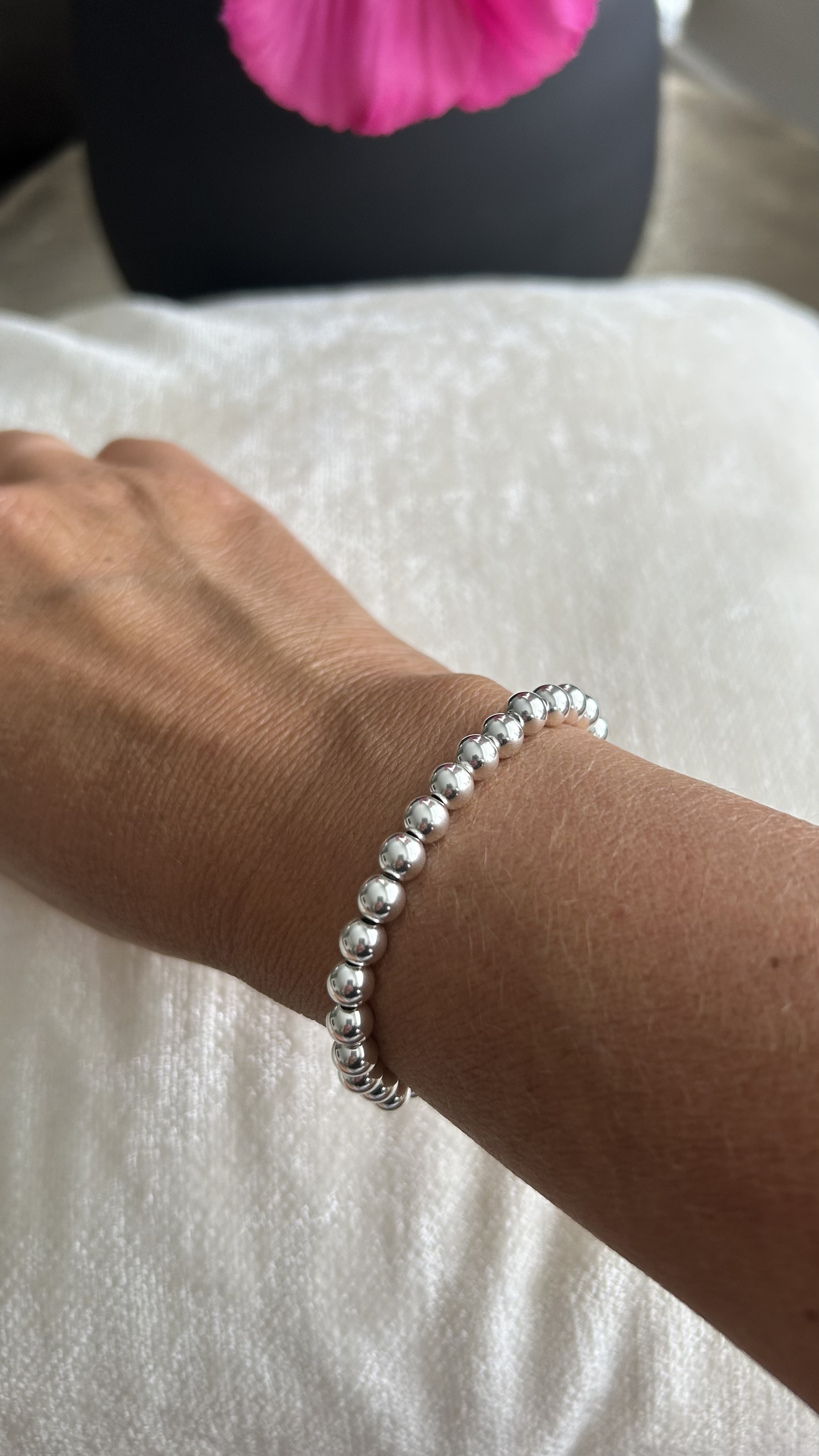925 Sterling zilver armband 6mm