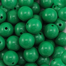 Bubblegum kralen 18mm per st.