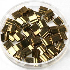 Miyuki tila 5x5 mm - metallic dark bronze 457 3 gram