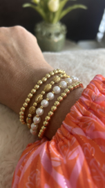 Moederdag Set Exclusieve vergulde goldcolour kralen