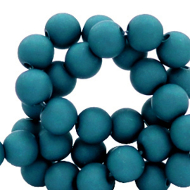 4 mm kralen van acryl Snorkel blue 8 gram (c. 200 st.)  69100
