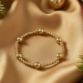 Goldfilled armband 4mm icm 8mm