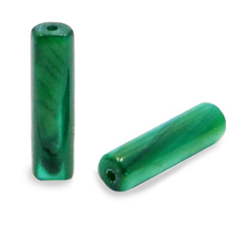 Schelp kralen tube Eden green 66818