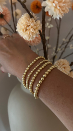 Set Exclusieve vergulde goldcolour kralen