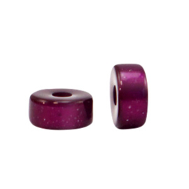 Super Polaris kralen disc 6mm  Gorgeous grape purple 70005 per stuk