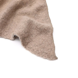 Warme wintersjaal beige