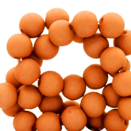 6 mm kralen van acryl Sandstone orange 12 gram 69115 (ca. 100 st.)