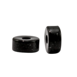 Super Polaris kralen disc 4mm Jet black 69976 per stuk