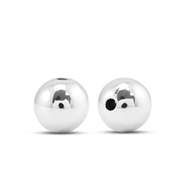 Acryl kralen silvercolour 6mm 10 st