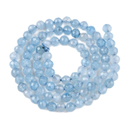 Streng natuursteen Jade kralen 4mm