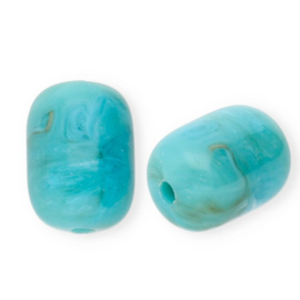 Acryl tube turquoise per st.