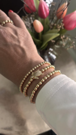 Set Exclusieve vergulde goldcolour Zirconia Turtle