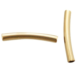 DQ metaal tubes 4x30mm Gold
