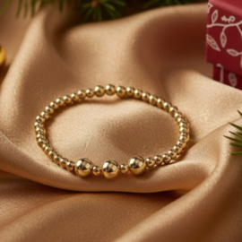 Goldfilled armband 4mm icm 8mm