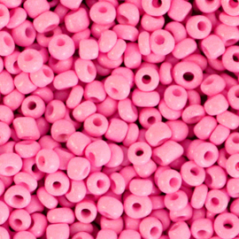 Rocailles 8/0 (3mm) Deep pink, 10 gram 72377