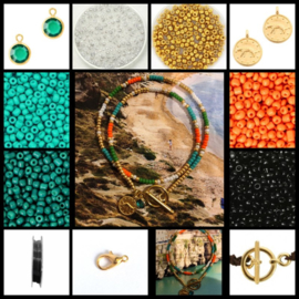 DIY Sieradenpakket Bohemian / IBIZA set 3 mm