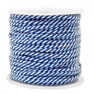 Maritiem koord Blue White 2 mm per meter