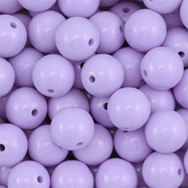 Bubblegum kralen 18mm per st.