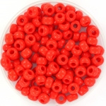 Miyuki kralen 4mm 6/0 - opaque Vermillion red