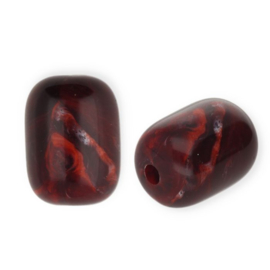 Acryl tube Burgundy per st.