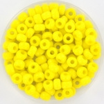 Miyuki kralen 4mm 6/0 -  opaque yellow