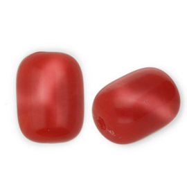 Acryl tube red per st.