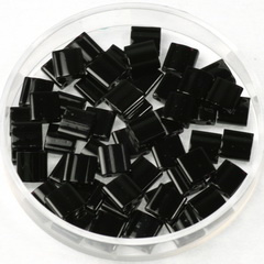 Miyuki tila 5x5 mm - opaque black 401