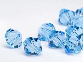 Preciosa Kristal bicone 3 mm - Sapphire 10 st.