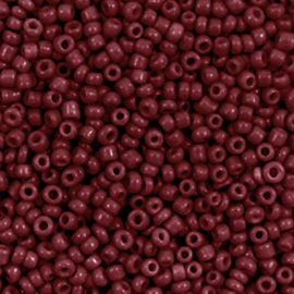 Rocailles 12/0 (2mm) Port red,  10 gram 75138